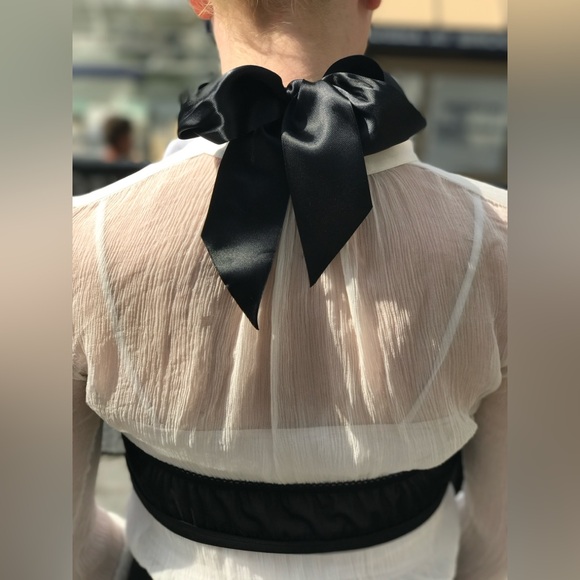 🖤 Hanky Panky After Midnight Black lace bralette with ribbon tie - Picture 4 of 16